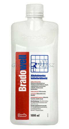 BRADOWELL Alkoholmentes felületfertőtlenítő 1 liter (MG 30051)