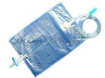   URINE BAG 2 literes Vizeletgyűjtő zsák T csapos leeresztéssel 150 cm-es  leeresztőcsővel