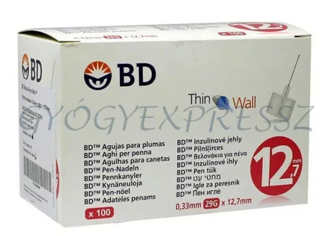 BD MICRO - FINE PEN Injekciós tű 29G 100 db