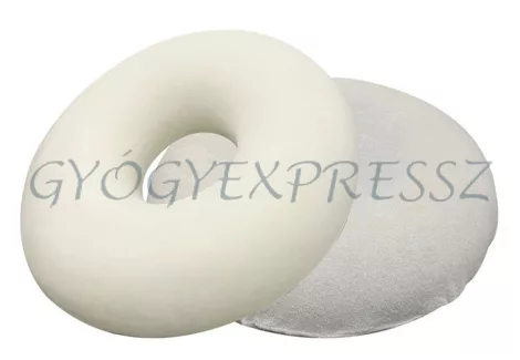 Szivacs ülőgyűrű középen lyukas 42 cm fehér (MG 17062)