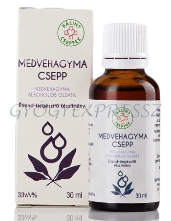 BÁLINT CSEPPEK Medvehagyma csepp 30 ml