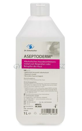 ASEPTODERM Kézfertőtlenítő, bőrfertőtlenítő 1 liter (MG 24262)