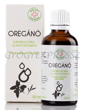 BÁLINT CSEPPEK Oregánó és kukoricacsíra olajos kivonata 50 ml