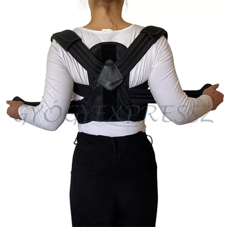 VIVAFIT ELASTOFIX Tartásjavító háttámasz merevítéssel és elasztikus pántrendszerrel GYVFEFIXTH