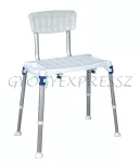   PRIME HÁTTÁMLÁS Tusolószék fürdetőszék  136 kg-ig (MG 38105)