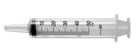 Fecskendő 50 ml műanyag steril katéter véggel (MG 11917)