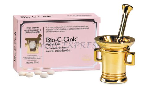 PHARMA NORD BIO-C-CINK Rágótabletta 60 db