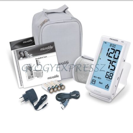 MICROLIFE BP A7 Touch Érintőképernyős Vérnyomásmérő + Adapter (MG 20214)