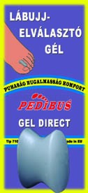 PEDIBUS 7102 GEL DIRECT Lábujj elválasztó gél 1db