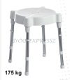 REBOTEC VERONA Tusolószék fürdetőszék 175 kg-ig (MG 33636) REBOTEC VERONA Tusolószék fürdetőszék 175 kg-ig (MG 33636)