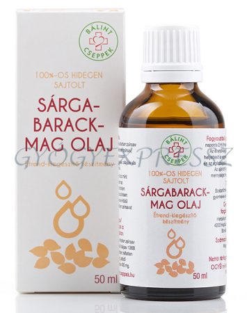 BÁLINT CSEPPEK Sárgabarackmag olaj 50 ml