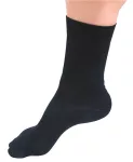 VIVAFIT Ezüstszálas zokni FEKETE GYVFSSLB 