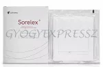   SORELEX 10 x 10 cm Steril szívó-öblítő hatású hidroaktív kötszer antiszeptikummal