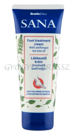 SANA Gombaölő teafaolajos lábápoló krém 100 ml (MG  29125)