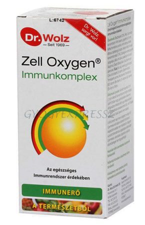 Dr. WOLZ ZELL OXIGEN IMMUNKOMPLEX Immunerősítő koncentrátum 250 ml