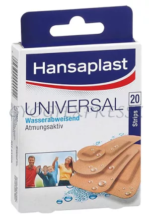 HANSAPLAST UNIVERSAL Vízálló ragtapasz sebtapasz 20 db