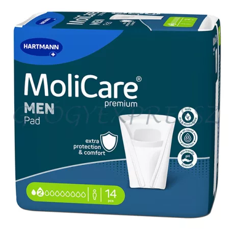 MOLICARE MEN PAD 2CS Férfi inkontinenciabetét  14 db