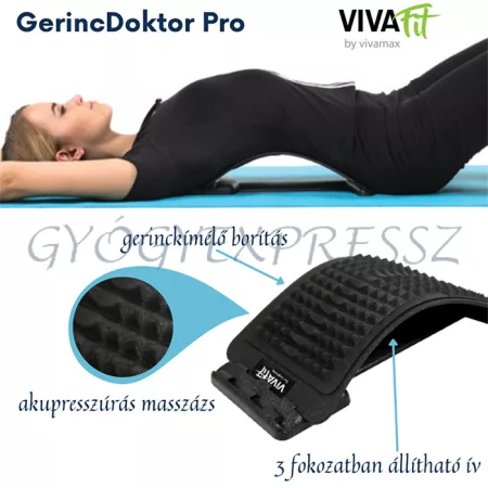 VIVAFIT Gerinc Doktor Pro hátnyújtó pad GYVGD2 