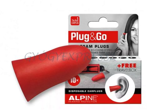 ALPINE PLUG&GO Általános füldugó 5 pár