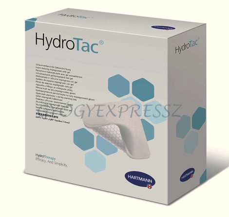 HYDROTAC Géllel impregnált steril habkötszer 10 x 10 cm