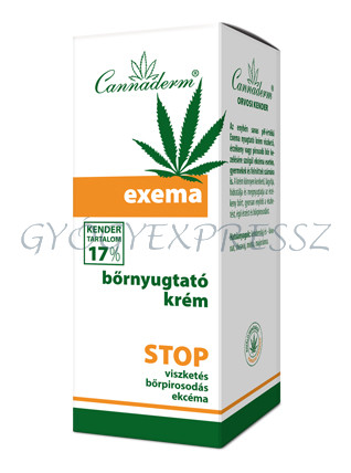 CANNADERM EXEMA Bőrnyugtató krém ekcémára 50 g