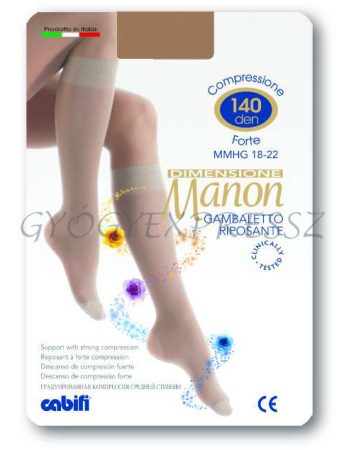MANON GAMB Kompressziós térdharisnya diano 140 den MANON GAMB Kompressziós térdharisnya diano 140 den