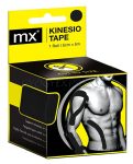 MX Kineziológiai szalag tapasz 5 méter x 5 cm FEKETE