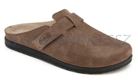 SCHOLL ELIO STRAP Férfi papucs barna