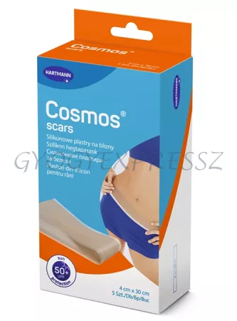 COSMOS SCARS 4 x 30 cm Hegkezelő tapasz 5 db