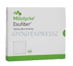 EXUFIBER 15 x 15 cm Elgélesedő rostkötszer (MG 27980)