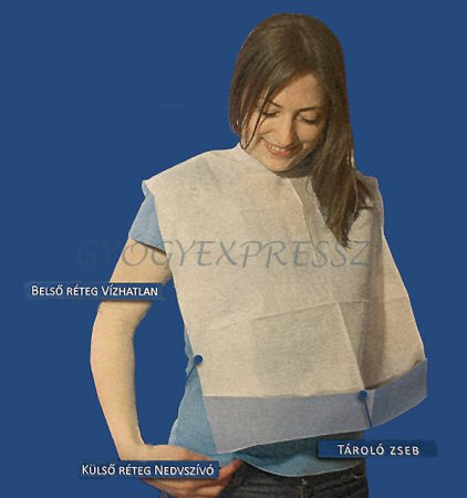SALUS 40 db Eldobható vízálló etetőelőke zsebbel 47 x 68 cm 