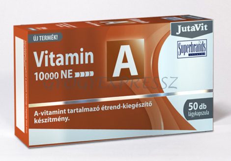 JUTAVIT A VITAMIN 10000NE Lágy kapszula 50 db