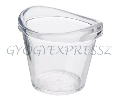 Szemmosó szemöblítő pohár ÜVEG (MG 14299)