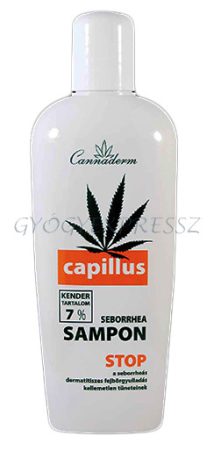 CANNADERM CAPILLUS SEBORRHEA Hajszárum 150 ml