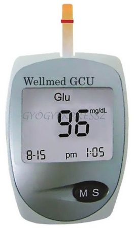 WELLMED Easytouch GCU vércukor, koleszterin és hugysavszint mérő készülék