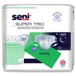   SENI SUPER TRIO L Felnőtt nadrágpelenka 100 - 150 cm derékbőségre 10 db