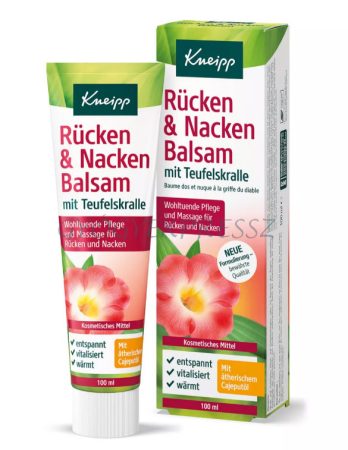 KNEIPP Hát- és nyakbalzsam 100 ml KNEIPP Hát- és nyakbalzsam 100 ml