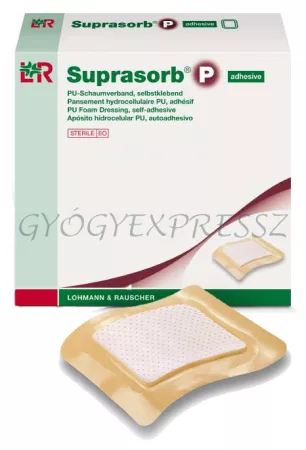 SUPRASORB P ÖNTAPADÓ 10 x 10 cm Poliuretán habkötszer 1db LOHMANN 20417