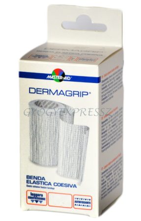 MASTER-AID DERMAGRIP Öntapadó pólya fásli 8 cm x 4 m