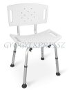 TIMAGO TGR-R KP 350L Fürdető szék zuhanyzószék háttámlával 