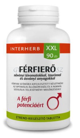 INTERHERB XXL FÉRFIERŐ Tabletta 90 db