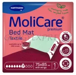   MOLICARE BED MAT PREMIUM TEXTIL 75 x 85 cm Mosható szárnyas betegalátét 1db