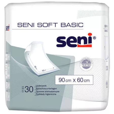 SENI SOFT BASIC 60 x 90 cm Betegalátét 30 db