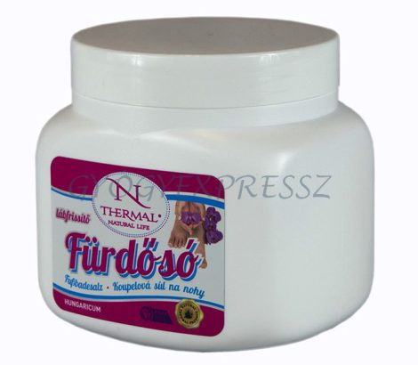 THERMAL NATUR lábfrissítő fürdősó 500 g