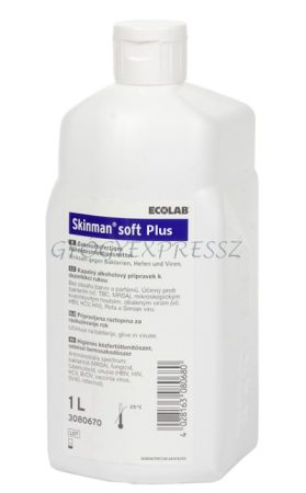 SKINMAN SOFT PLUS Kézfertőtlenítő 1 liter  (MG 23444)