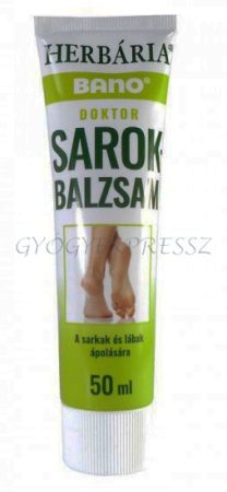 HERBÁRIA BANO DOKTOR Sarokbalzsam 50 g