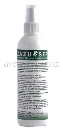 ZAZUSEPT Pumpás bőr- és felületfertőtlenítő spray 200 ml