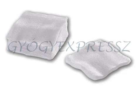STERILUX ES 10 x 20 cm Steril mull-lap 8 rétegű vágott hajtogatott (MG 33773)