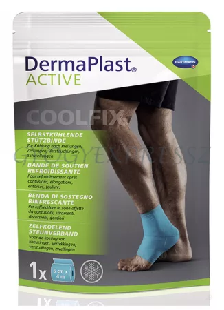 DERMAPLAST ACTIVE Hűsítő rugalmas fásli 6 cm x 4 m