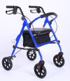 GM 4259 ALUMINIUM Rollátor négy kerekű KÉK GM 4259 ALUMINIUM Rollátor négy kerekű KÉK